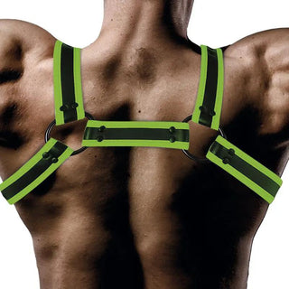 Shining Line Glow Bondage Harness