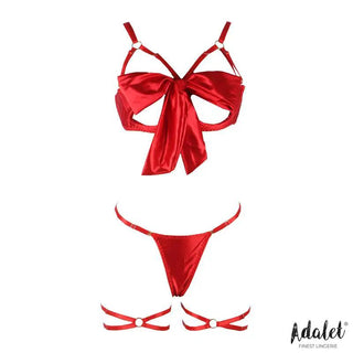 Riley Lingerieset Röd Rosett