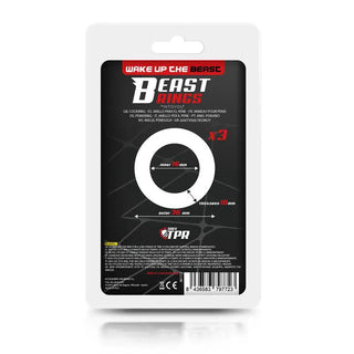 Beast Penisringar 3-pack