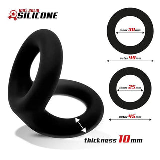 Beast Rings Dubbel Penisring Silikon