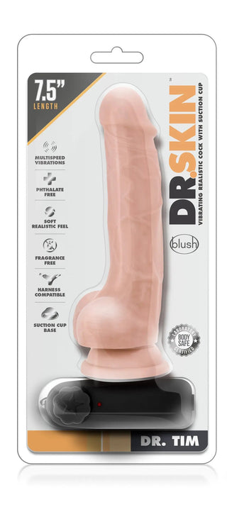 Dr. Tim Vibrerande Dildo 19 Cm