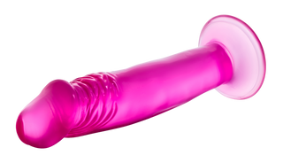 Sweet N Dildo Rosa Med Sugkopp