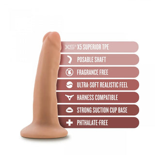 Vi presenterar Dr.Skin 14cm Dildo: ett vridbart, ftalatfritt underverk med Triple Density Engineering för ultimat realism. Dess säkra sugkoppsbas erbjuder mångsidig lek, vilket säkerställer kvalitet och nöje varje gång. Finns i beige.