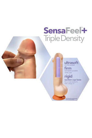 DrSkin Dildon Böjbar 22 Cm