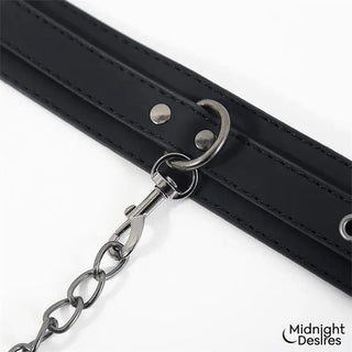 Midnight Desires Halsband Och Fotbojor