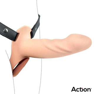 Ihålig Strapon Dildo L