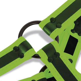 Shining Line Glow Bondage Harness