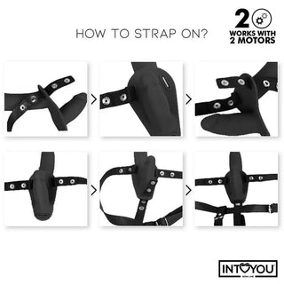 Intoyou Jordan Dubbel Strapon Vibrator