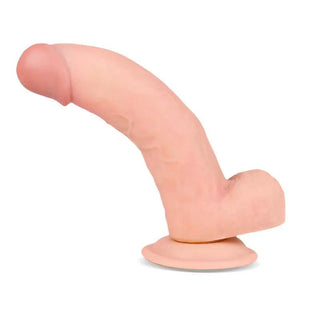 Slidy Dildo Med Glidande Yta