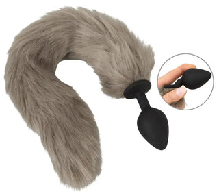 Analplugg Med Fluffig Svans