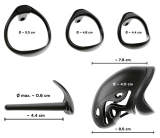 Cock Cage med Dilator