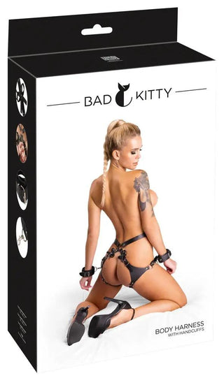 Bad Kitty Höftharnes Med Handbojor
