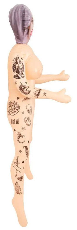 You2Toys Uppblåsbar Docka Tattooad