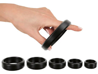 Silikonringar Kuk Och Ball Stretching