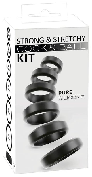 Silikonringar Kuk Och Ball Stretching