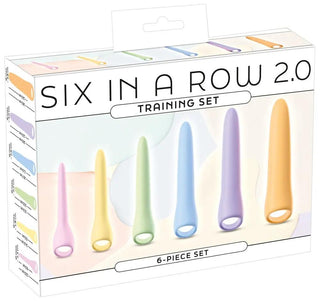 Six In A Row Dildo Träningsset