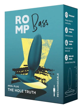 Romp Bass Vibrerande Analplugg