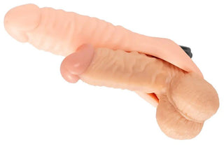 Dubbel Dildo Med Vibrering