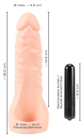 Dubbel Dildo Med Vibrering
