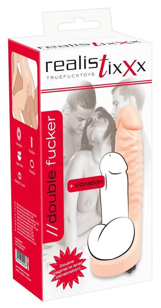 Dubbel Dildo Med Vibrering