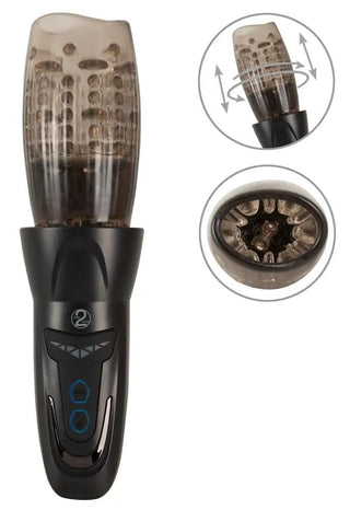 Stroker Penis Masturbator Med Rotation