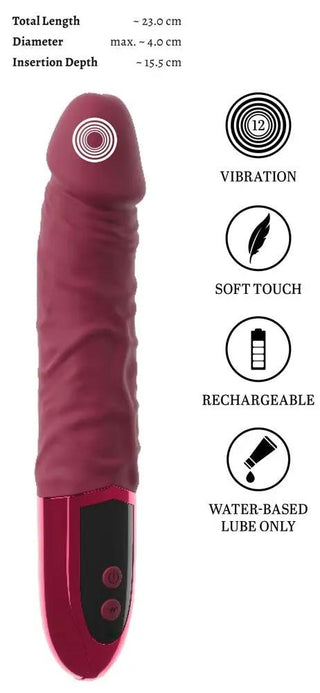 Varelo Dildovibrator Med Ledpanel