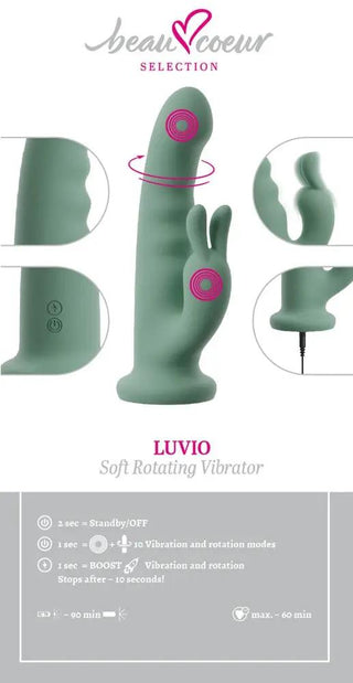 Luvio Roterande Rabbitvibrator