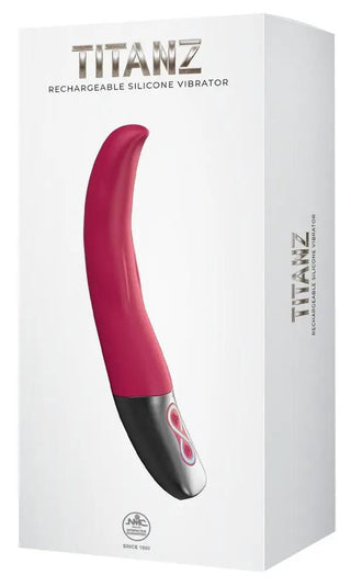Titanz Vibrator Böjd Spets