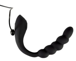Black Velvets Dubbelvibrator Böjbar