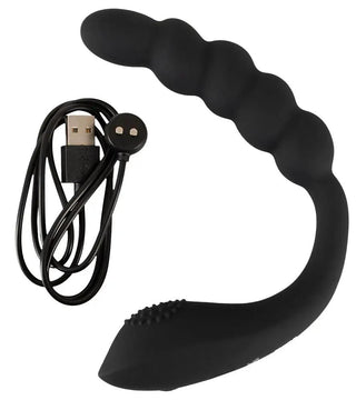 Black Velvets Dubbelvibrator Böjbar