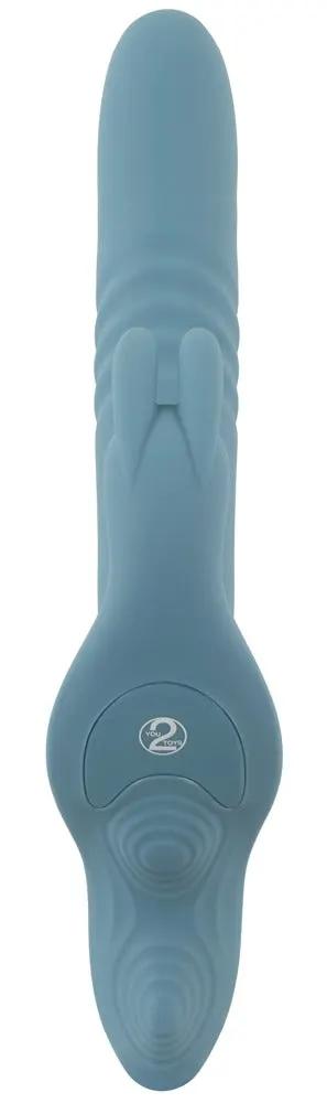 Strap-On med Thrusting Rabbitvibrator