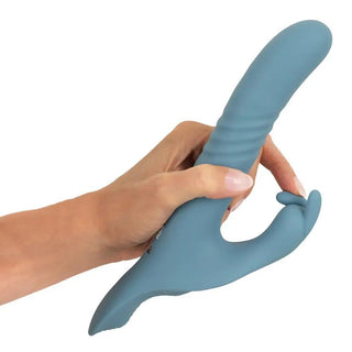 Strap-On med Thrusting Rabbitvibrator