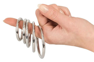 Professional Penisringar Set Med Fem