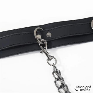 Midnight Desires Halsband Och Fotbojor