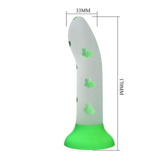Pretty Love Silikondildo Självlysande