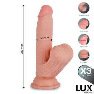 LuxPaul Dildo Med Svängande Kulor