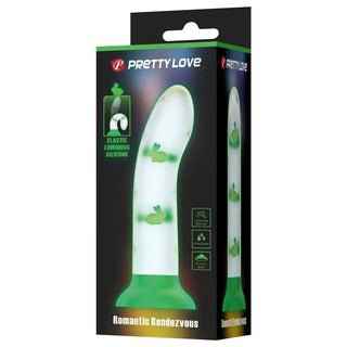 Pretty Love Silikondildo Självlysande