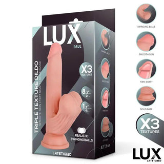 LuxPaul Dildo Med Svängande Kulor