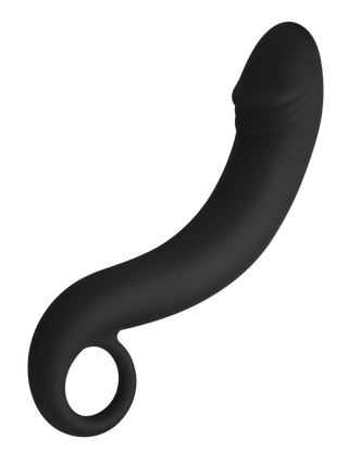 Forto Böjd Dildo Svart