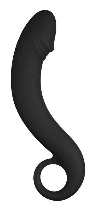 Forto Böjd Dildo Svart