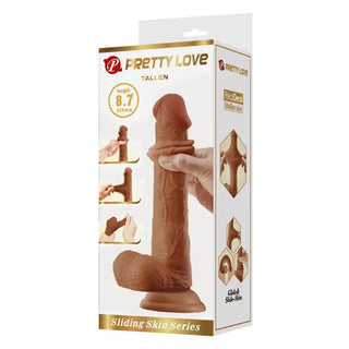 Pretty Love Dildo Sliding Skin 22 cm
