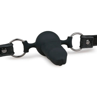Easytoys Ballgag Med Dong Svart