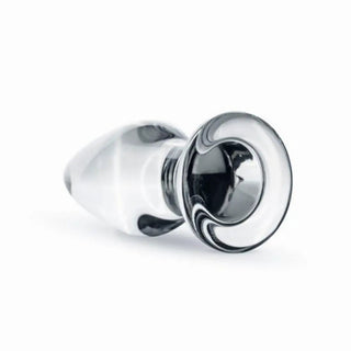 Gildo Glasbuttplugg Genomskinlig