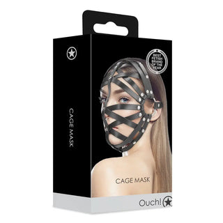 Ouch Lädermask Med Remmar