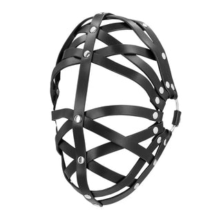 Ouch Lädermask Med Remmar