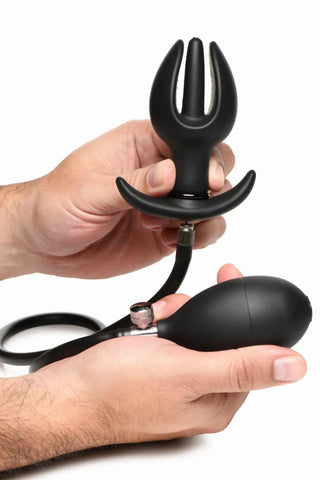 XR Brands Uppblåsbar Silikon Analplugg