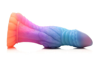 Mörkerlysande Alien Dildo Med Sugkopp
