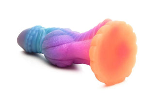 Mörkerlysande Alien Dildo Med Sugkopp