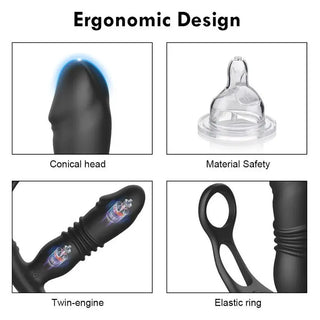 Prostatavibrator Med Ryckande Funktion