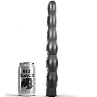 All Black Analplugg Lång